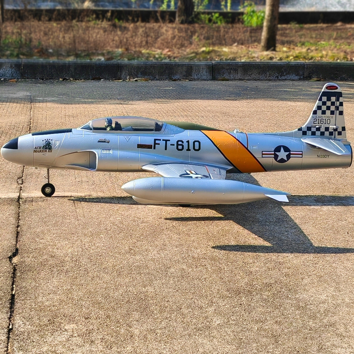Dynam-T-33-Shooting-Star-6S-12-Blade-Inrunner-70mm-EDF-Remote-Controlled-Jet-Trainer-PNP-SPNP-BNF-RTF-with-iStone-DY8980_23