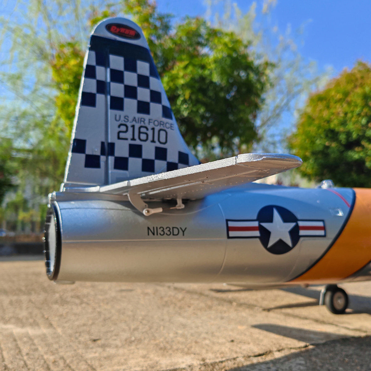 Dynam-T-33-Shooting-Star-6S-12-Blade-Inrunner-70mm-EDF-Remote-Controlled-Jet-Trainer-PNP-SPNP-BNF-RTF-with-iStone-DY8980_45