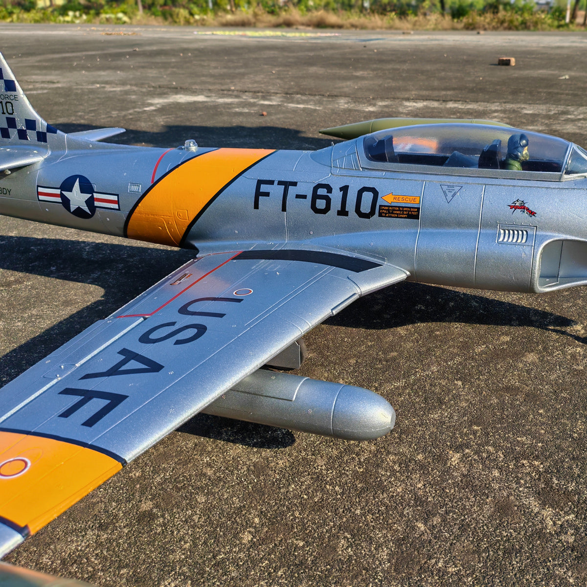 Dynam-T-33-Shooting-Star-6S-12-Blade-Inrunner-70mm-EDF-Remote-Controlled-Jet-Trainer-PNP-SPNP-BNF-RTF-with-iStone-DY8980_49