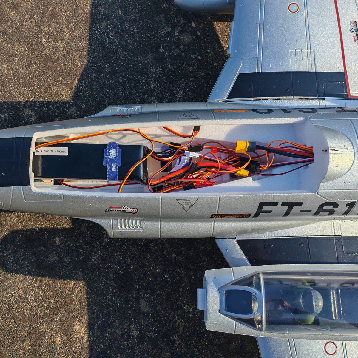 Dynam-T-33-Shooting-Star-6S-12-Blade-Inrunner-70mm-EDF-Remote-Controlled-Jet-Trainer-PNP-SPNP-BNF-RTF-with-iStone-DY8980_7