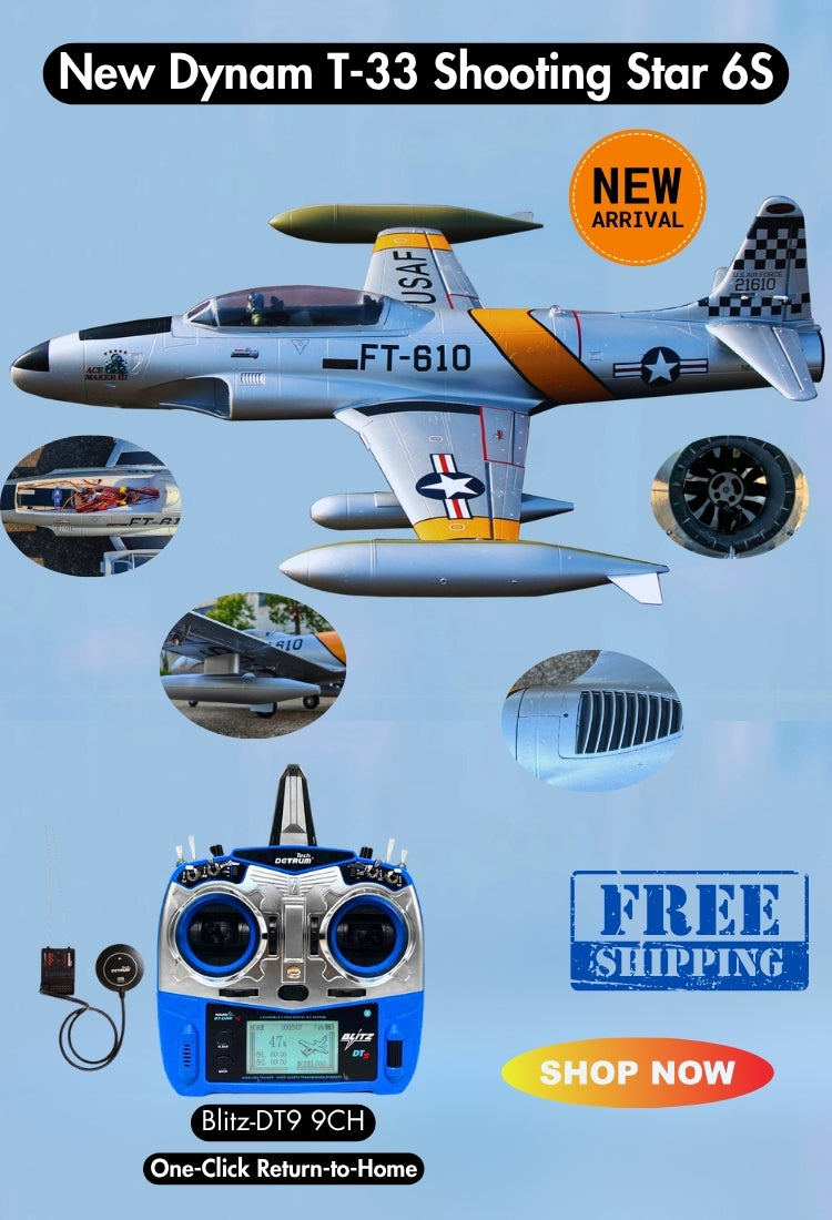 New-Dynam-T-33-Shooting-Star-F80-6S-Banner-M