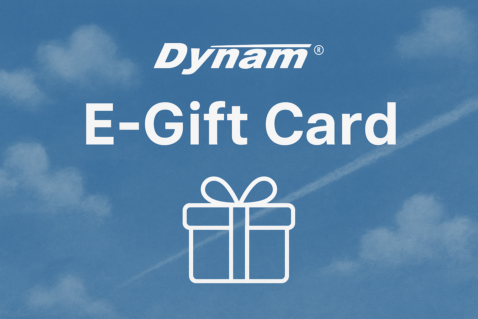 DYNAM E-Gift Card – Share the Joy of Flying