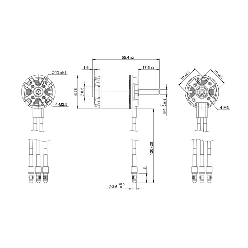 FLASH HOBBY D2826 Moteur Sans Balais 2200 KV Pour Avion RC Avion Multicopter Drone Helicoptere A Aile Fixe FLASH HOBBY D2826 Moteur Sans Balais 2200 KV Pour Avion RC Avion Multicopter Drone Helicoptere A Aile Fixe