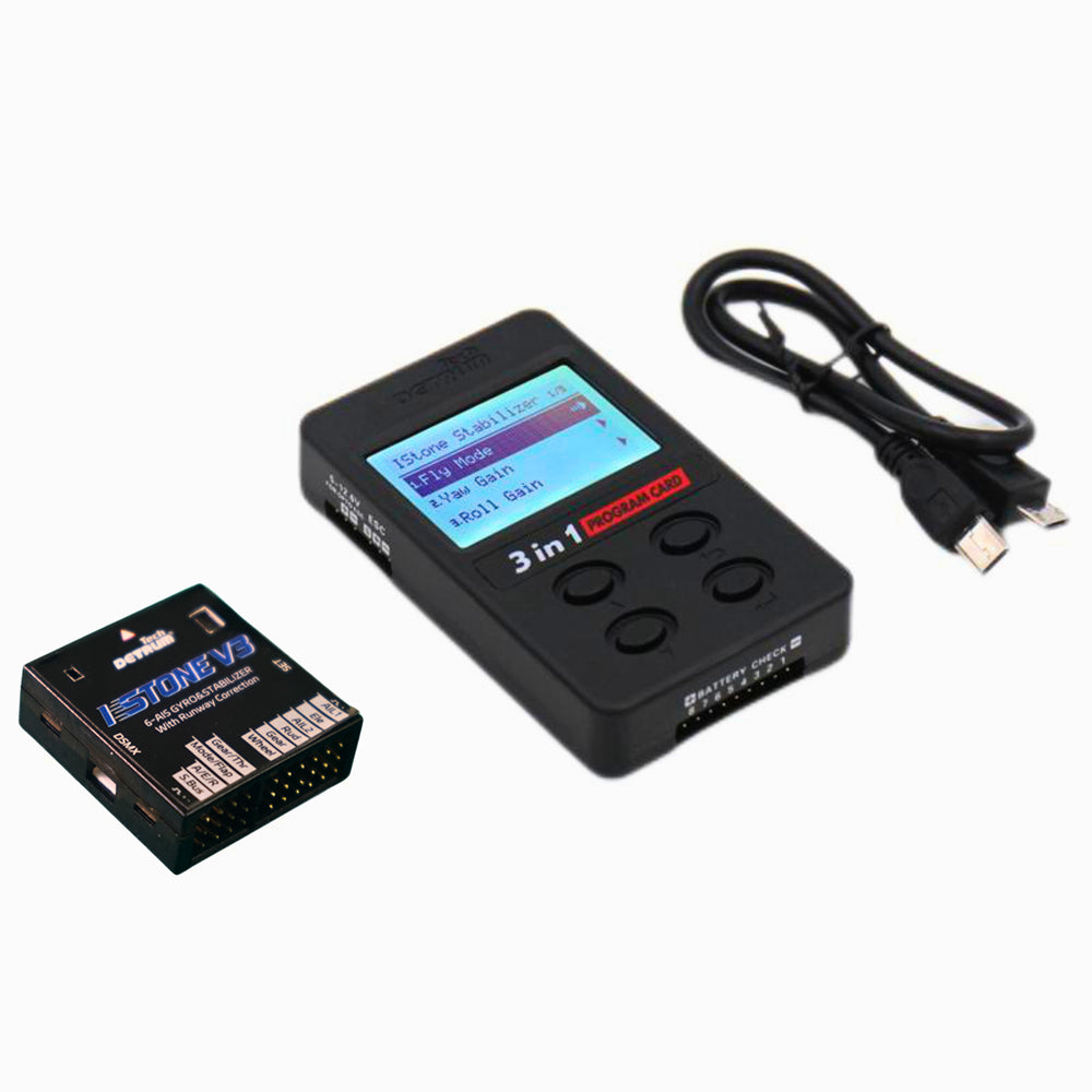 Detrum-iStoneAll-V3-6-Axis-Gyro-Stabilizer-3-in-1-Program-Card-Combo-DTM-1025