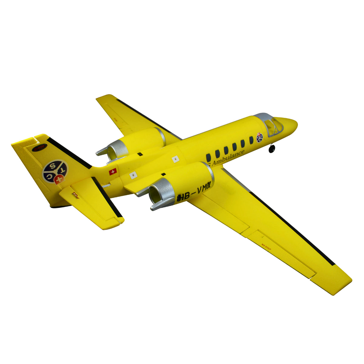 Dynam-Cessna-550-Turbo-Jet-V2-Yellow-Twin-64mm-EDF-Jet-RC-Plane-RTF-DY8937YL_2