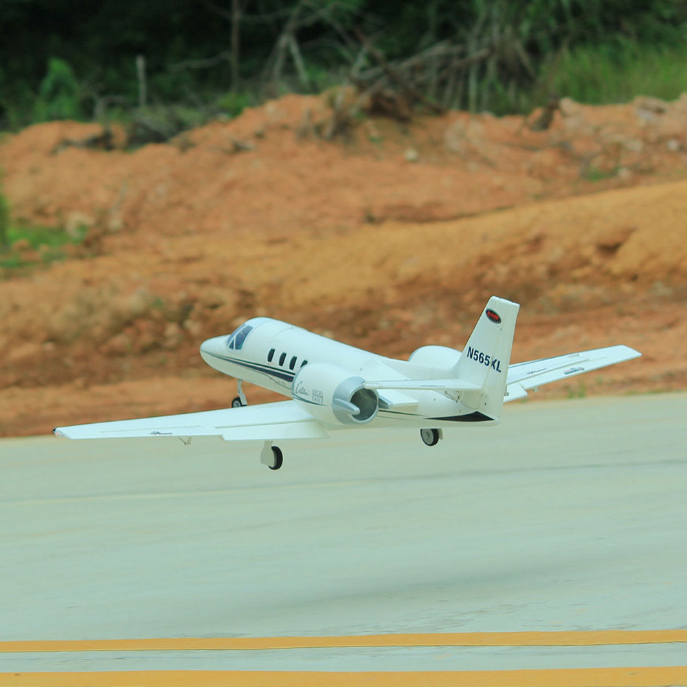 Dynam-Cessna-550-Turbo-Jet-V3-White-4S-Twin-64mm-EDF-Remote-Control-Jet-Flaps-DY8937-PNP-BNF-RTF_8