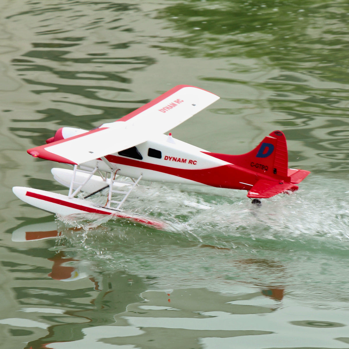 Dynam-DHC-2-Beaver-V2-Red-4S-Sea-Land-RC-Float-Plane-1.5m-Flaps-Plus-Floats-Rubber-Wheel-RTF-DY8961RD_2