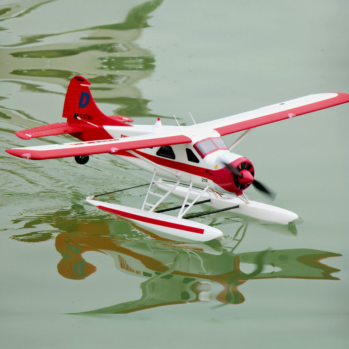 Dynam-DHC-2-Beaver-V2-Red-4S-Sea-Land-RC-Float-Plane-1.5m-Flaps-Plus-Floats-Rubber-Wheel-RTF-DY8961RD_5