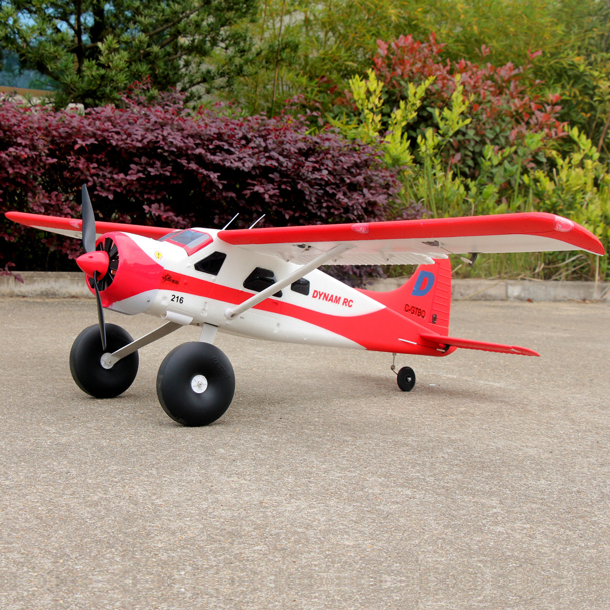 Dynam-DHC-2-Beaver-V2-Red-4S-Sea-Land-RC-Float-Plane-1.5m-Flaps-Plus-Floats-Rubber-Wheel-RTF-DY8961RD_7