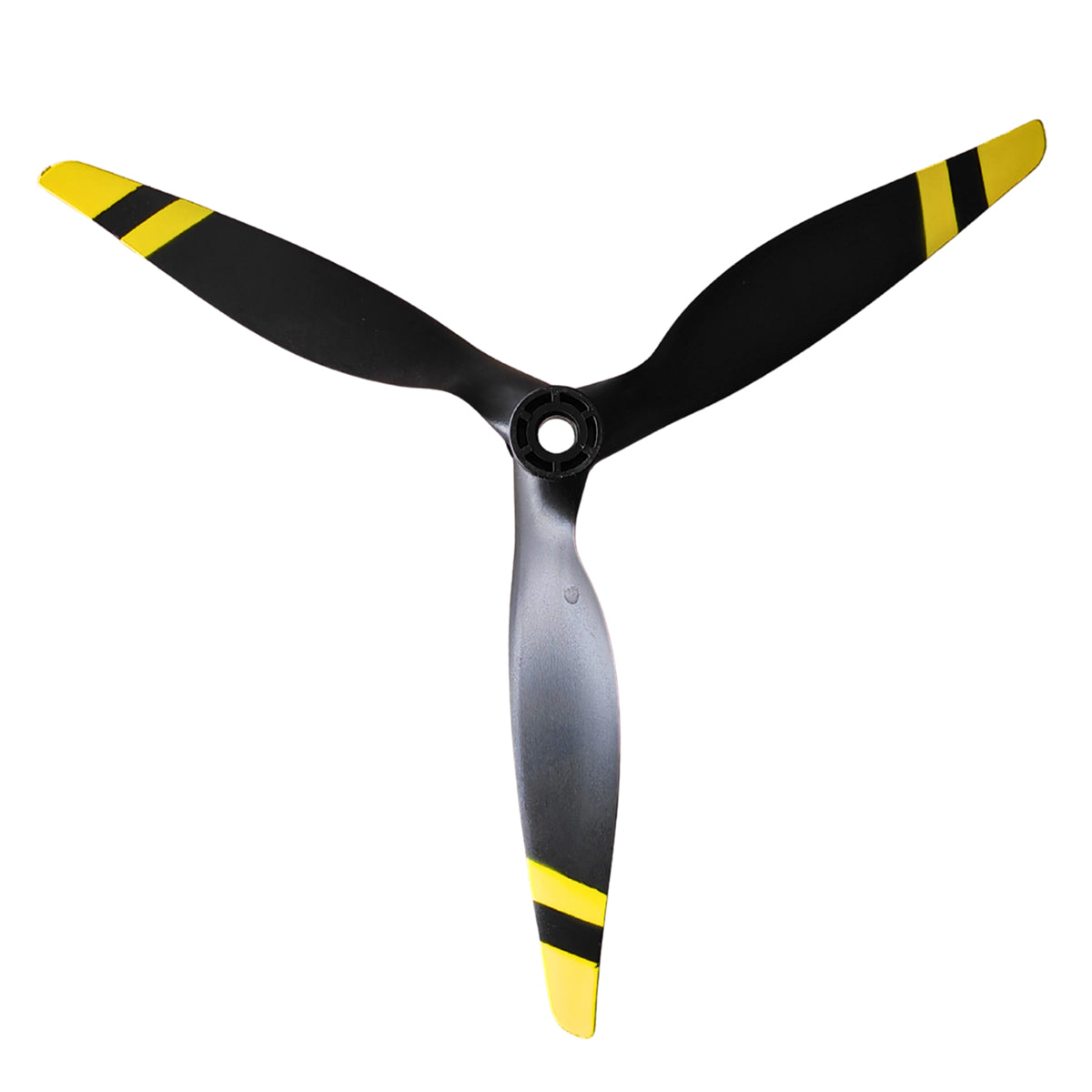 Dynam DYP-1022Y 10x7x3 3-Blade Plane Nylon Propeller w/ Yellow Tips