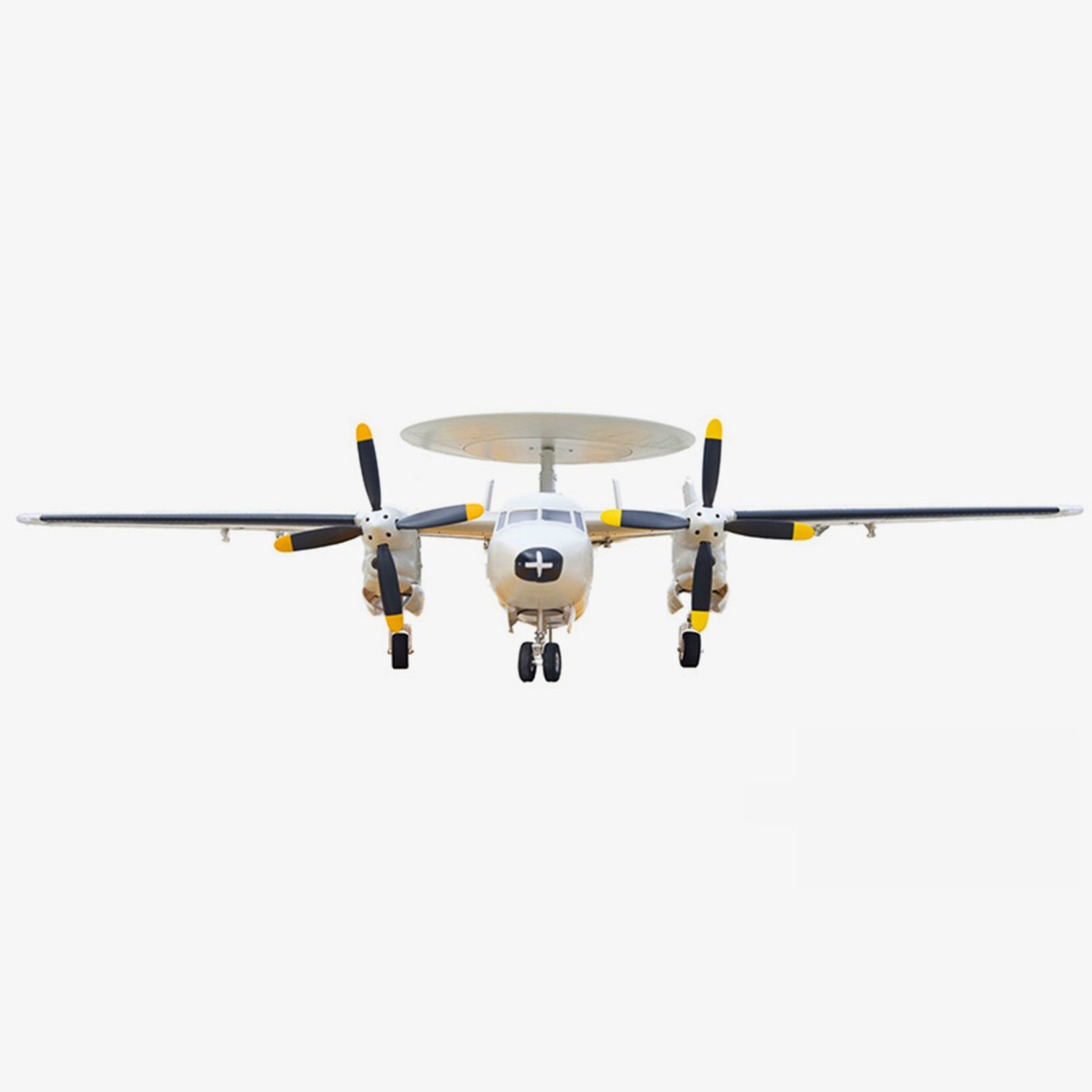 🌟🎉 New Release! Pre-Order Dynam E-2C Hawkeye AEW 1500mm Twin-Engine 360° Rotating Radar RC Scale Airplane