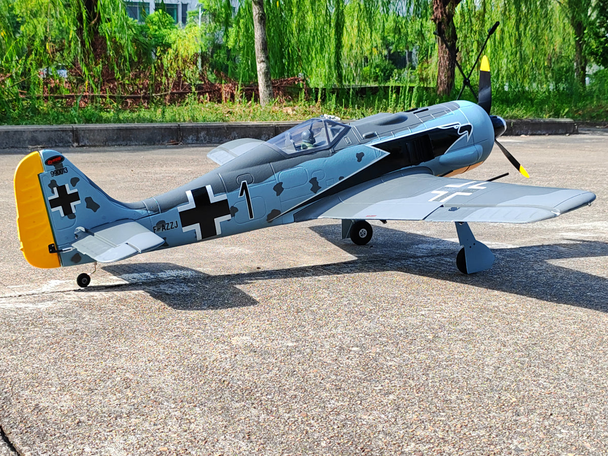 Dynam Focke Wulf FW-190 V3 4S RC Warbird 1300 mm mit Klappen