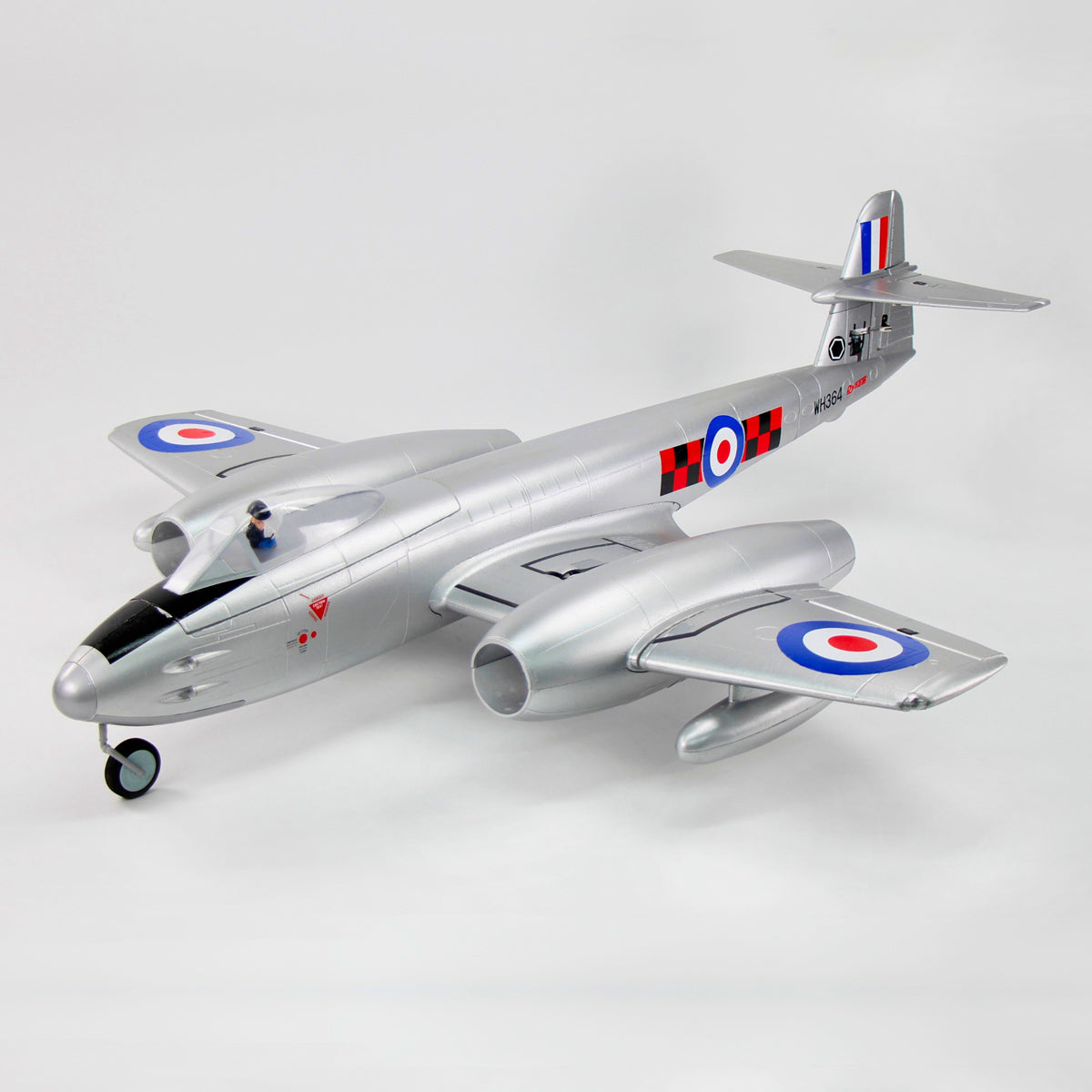 Dynam-Gloster-Meteor-F8-V2-Silver-6S-12-Blade-Twin-Inrunner-70mm-Remote-Controlled-EDF-Jet-Flaps-DY8974_1