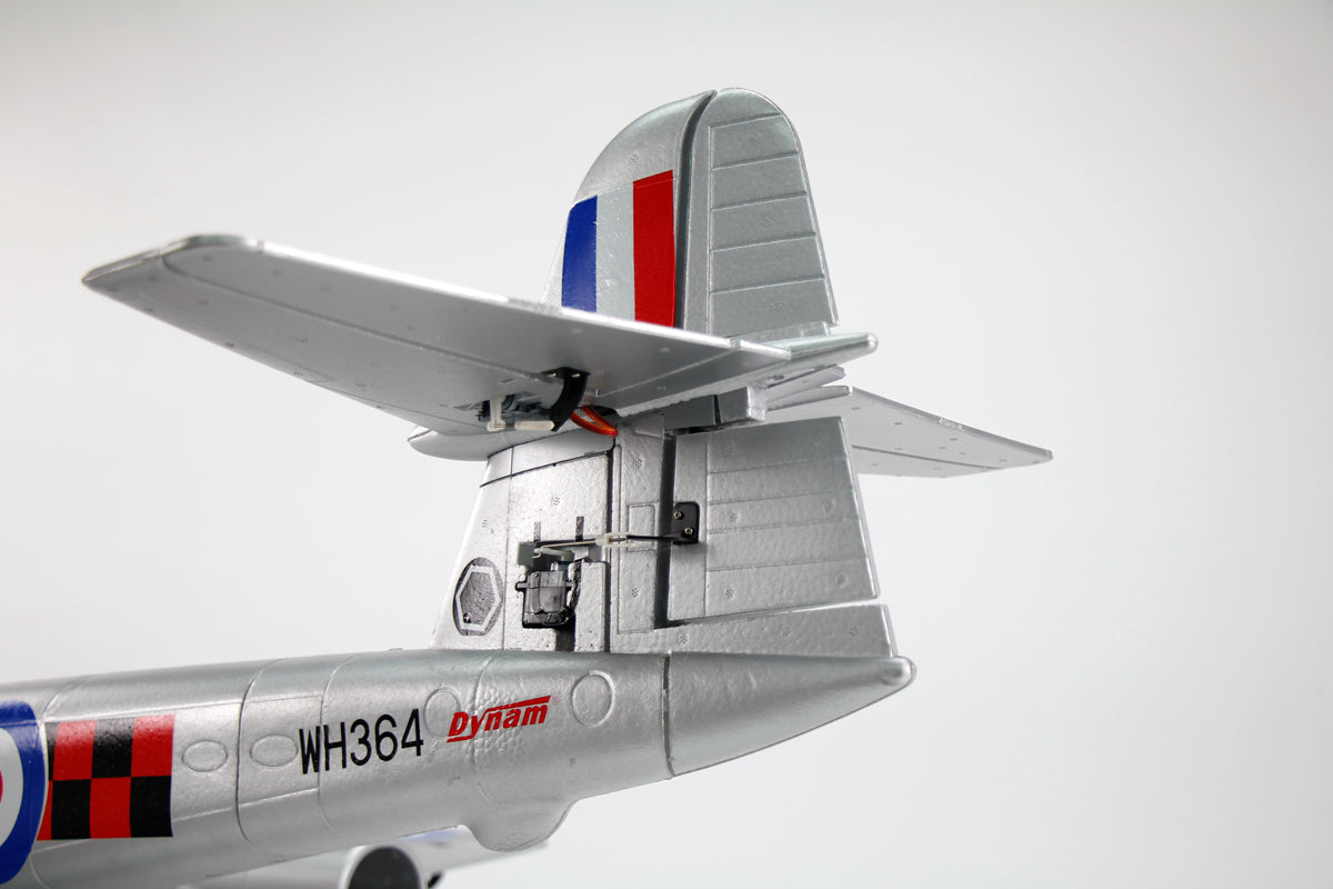 Dynam-Gloster-Meteor-F8-V2-Silver-6S-12-Blade-Twin-Inrunner-70mm-Remote-Controlled-EDF-Jet-Flaps-DY8974_16