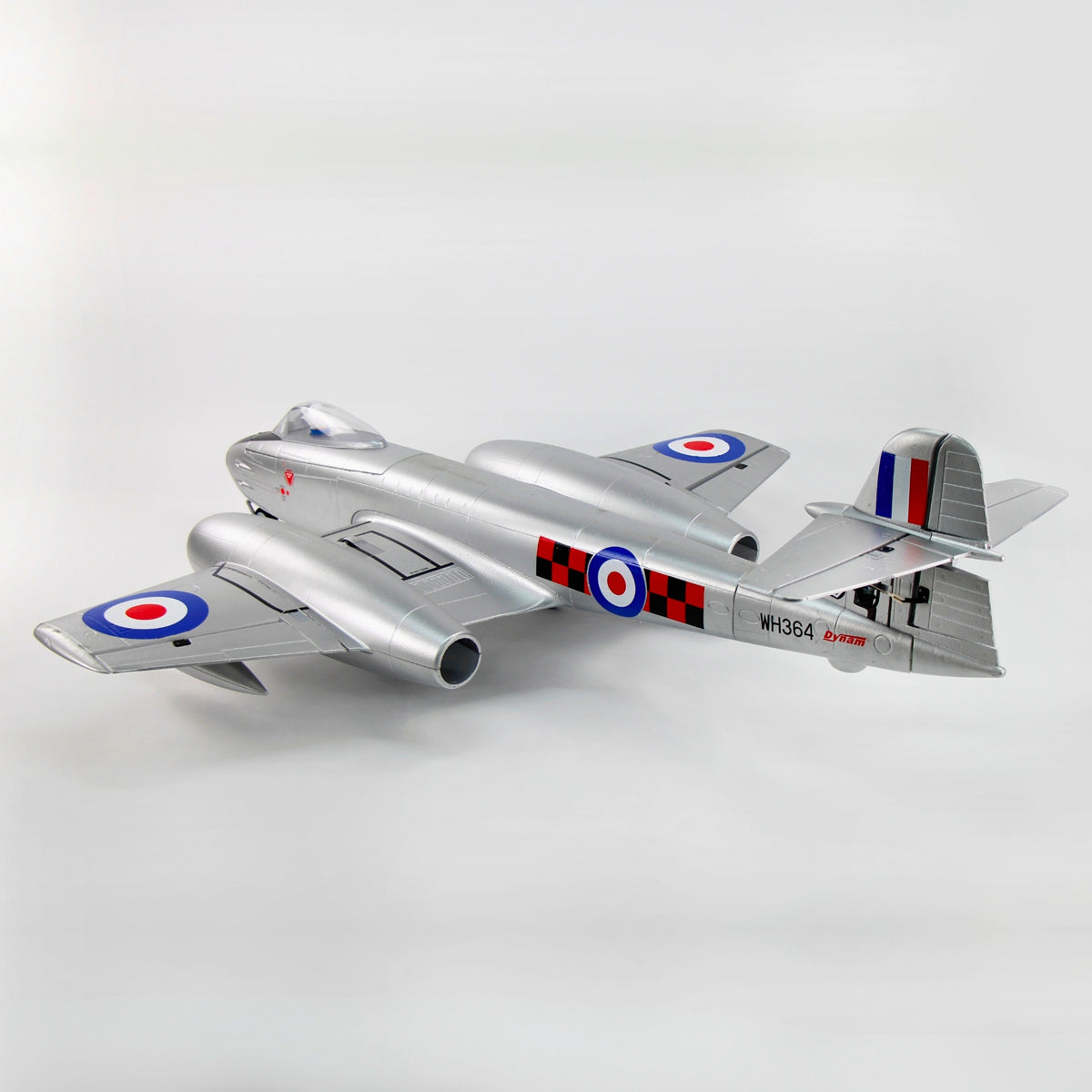 Dynam-Gloster-Meteor-F8-V2-Silver-6S-12-Blade-Twin-Inrunner-70mm-Remote-Controlled-EDF-Jet-Flaps-DY8974_4