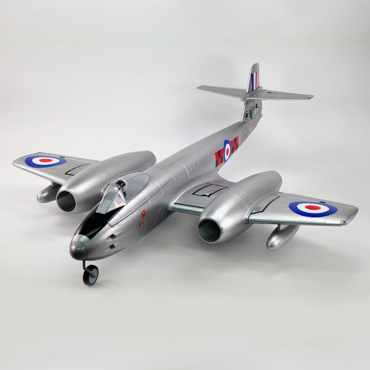 Dynam-Gloster-Meteor-F8-V2-Silver-6S-12-Blade-Twin-Inrunner-70mm-Remote-Controlled-EDF-Jet-Flaps-DY8974_7