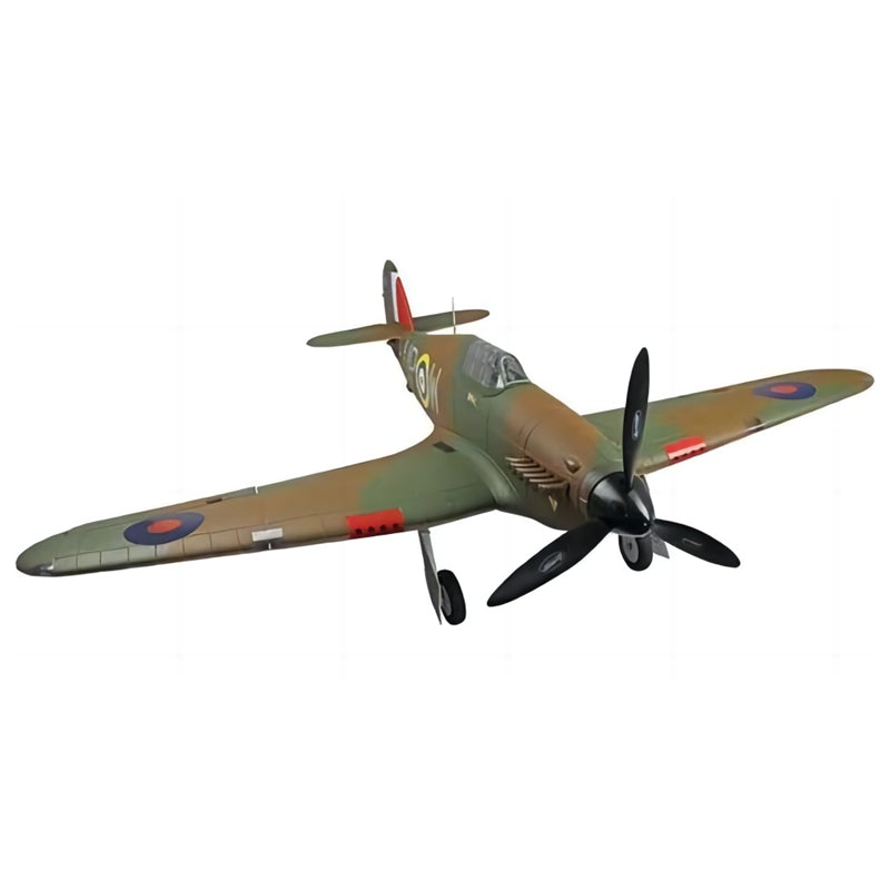 Dynam Hawker Hurricane V2 4S RC Warbird 1,25 m mit Klappen