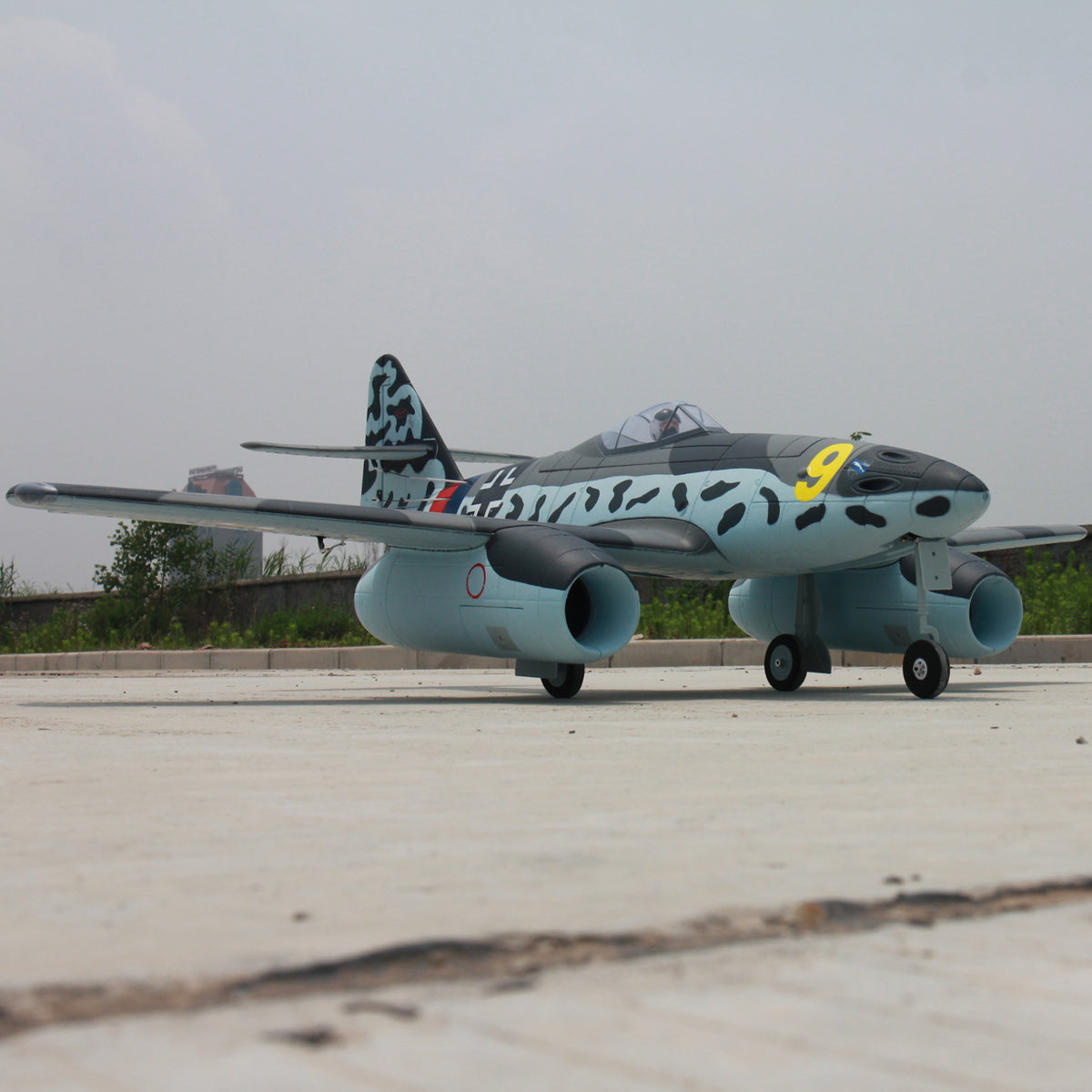 Dynam Messerschmitt Me-262 V2 4S 70mm EDF Jet 1.5m