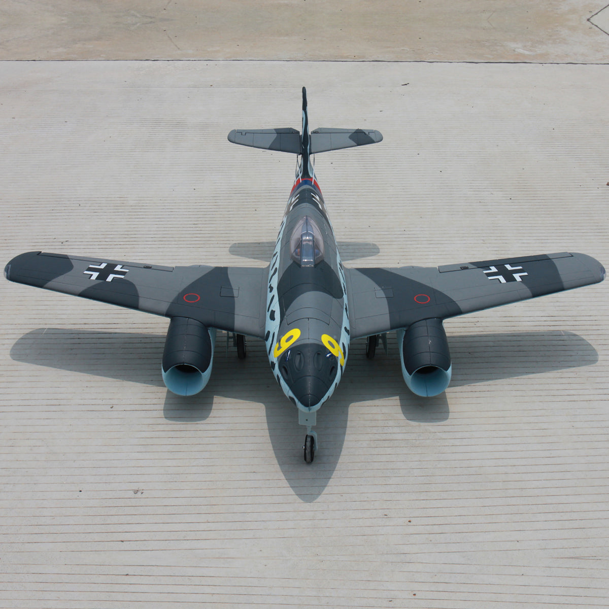 Dynam Messerschmitt Me-262 V2 4S 70mm EDF Jet 1.5m