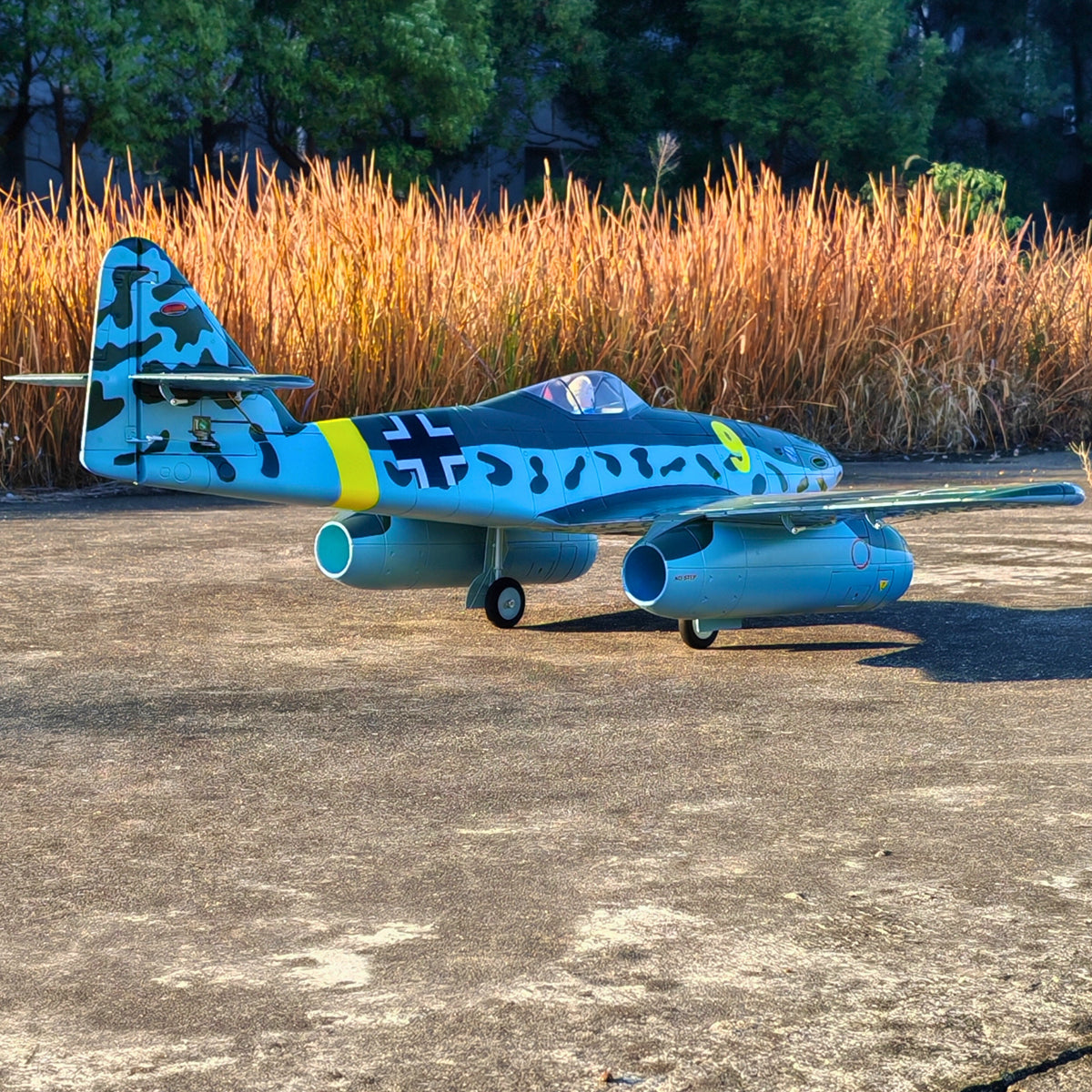 Dynam-Messerschmitt-Me-262-V3-6S-12-Blade-Twin-70mm-EDF-Radio-Controlled-Jet-1.5m-Flaps-RTF-DY8950V3_13