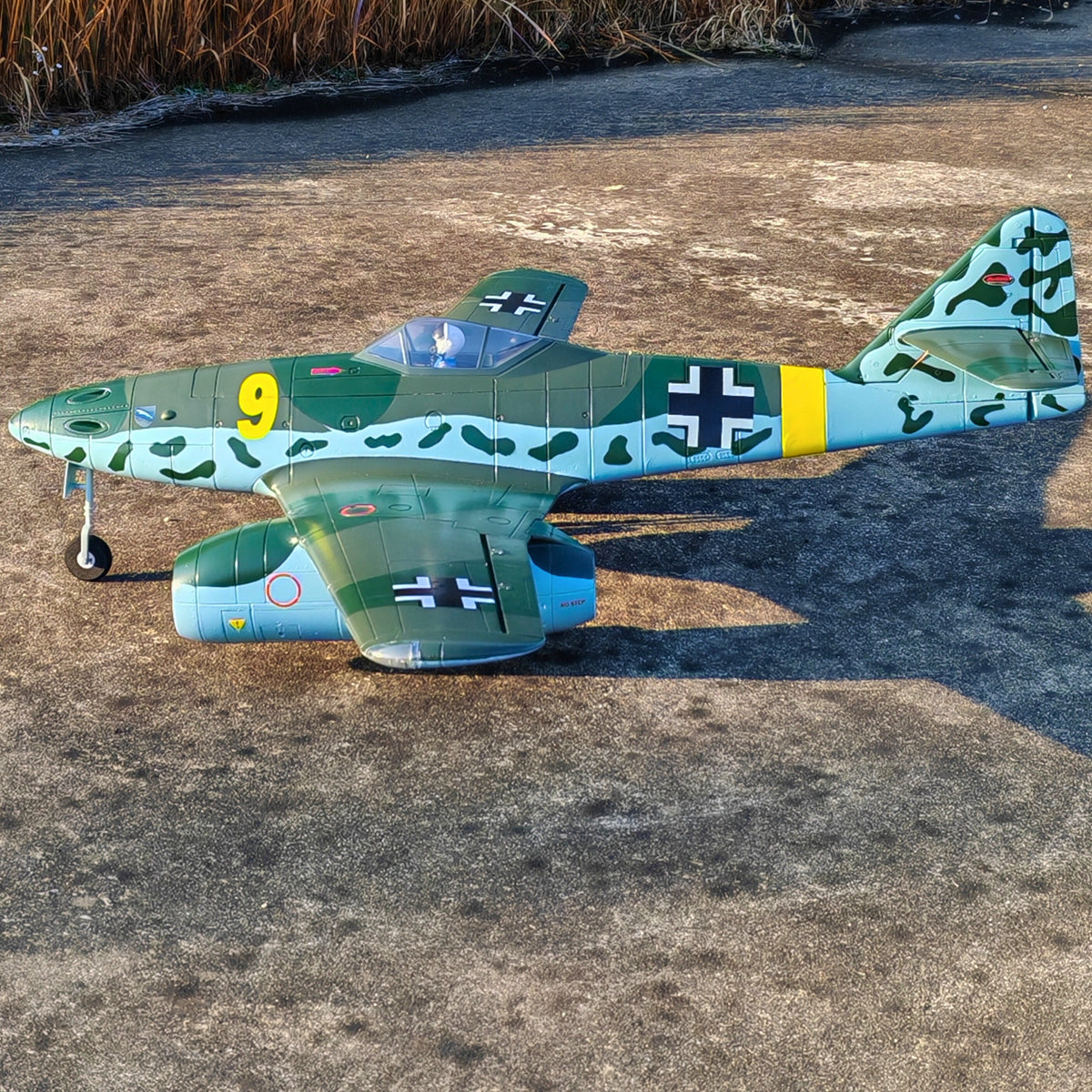 Dynam-Messerschmitt-Me-262-V3-6S-12-Blade-Twin-70mm-EDF-Radio-Controlled-Jet-1.5m-Flaps-RTF-DY8950V3_16