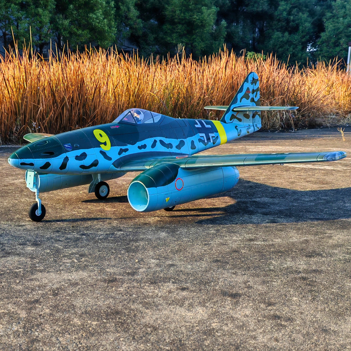 Dynam-Messerschmitt-Me-262-V3-6S-12-Blade-Twin-70mm-EDF-Radio-Controlled-Jet-1.5m-Flaps-RTF-DY8950V3_7