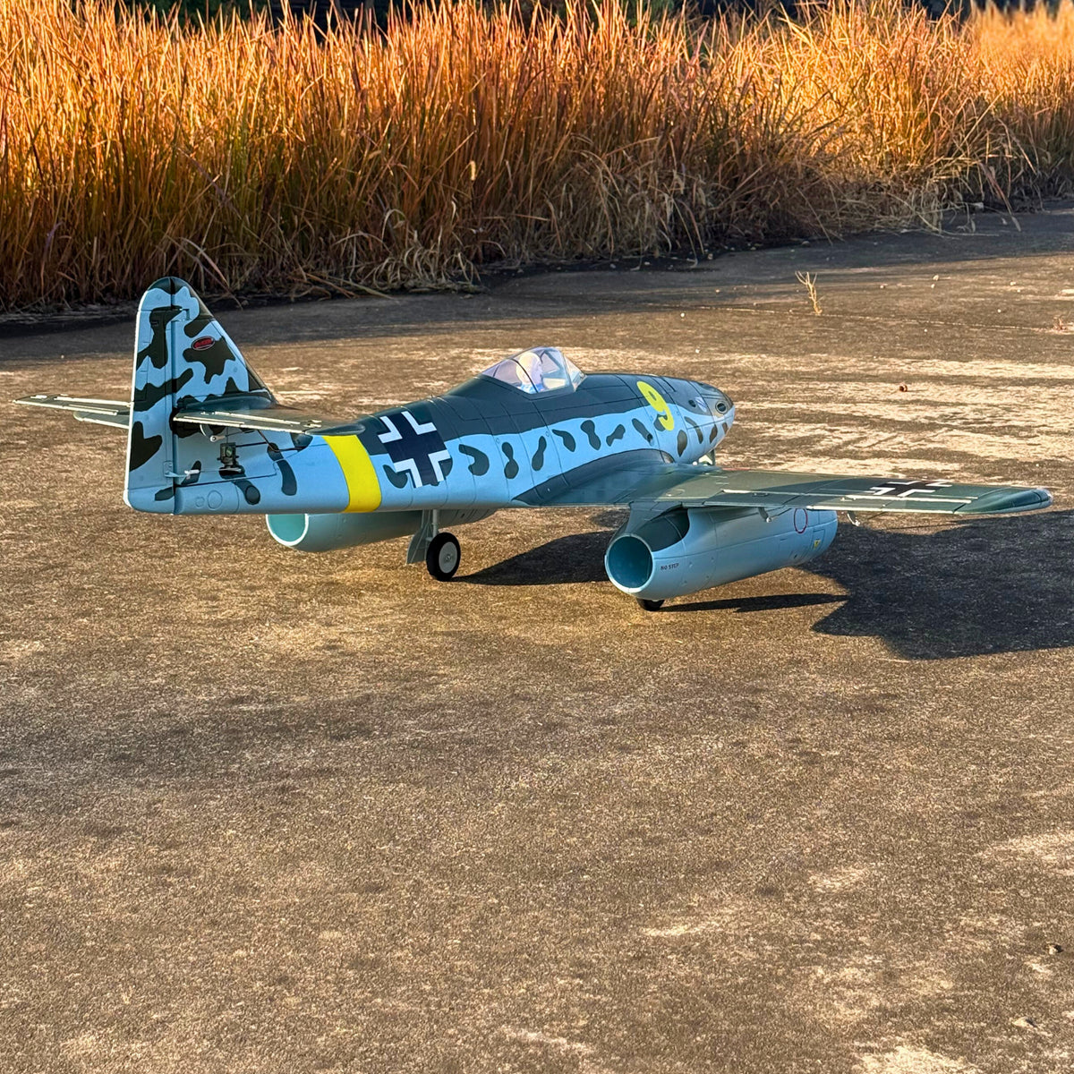 Dynam-Messerschmitt-Me-262-V3-6S-12-Blade-Twin-70mm-EDF-Radio-Controlled-Jet-1.5m-Flaps-RTF-DY8950V3_9