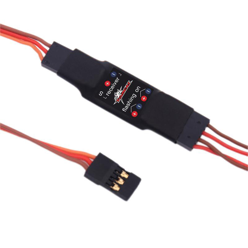 Dynam RC-Flugzeug-LED-Treiber mit Navigationslichtern