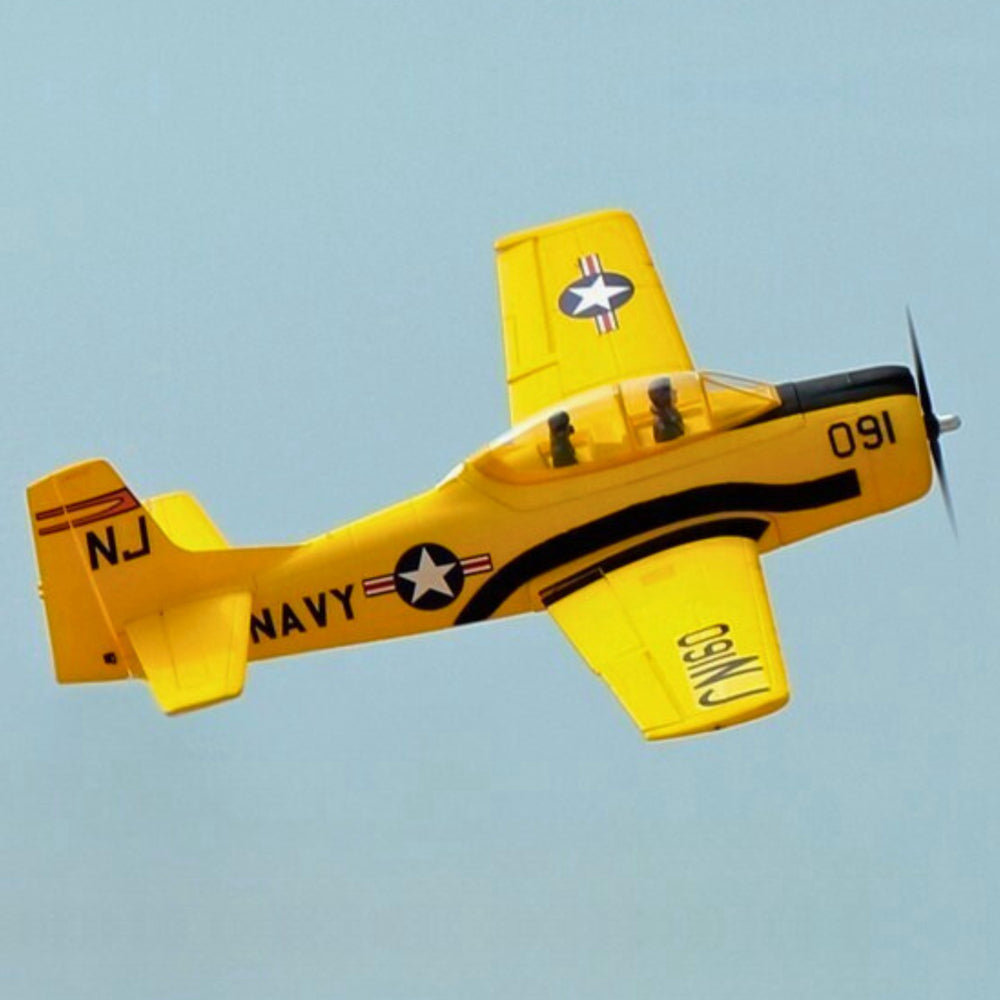 Dynam-T-28-Trojan-V2-Yellow-4S-Remote-Controlled-Warbird-Plane-1.3m-Flaps-DY8940YL-BNF_3