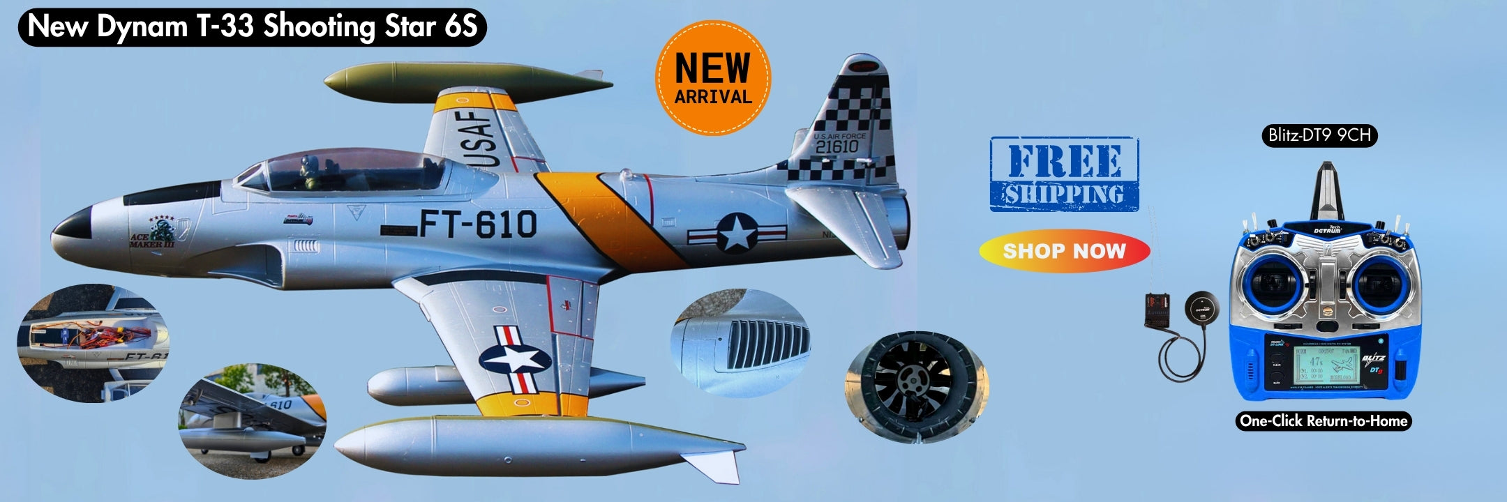 New-Dynam-T-33-Shooting-Star-F80-6S-Banner